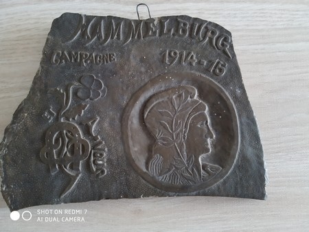 Artisanat et souvenir d'Hammelburg réalisé par un prisonnier de guerre