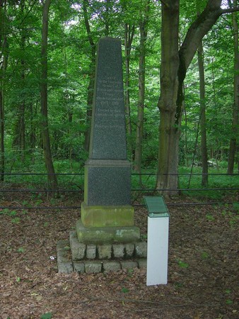 Monument à la mémoire des soldats des troupes coloniales britanniques du camp de prisonniers de Lamsdorf