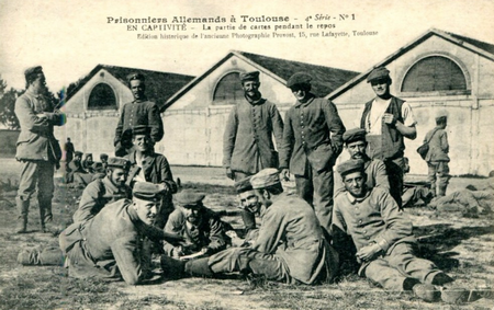 Des prisonniers allemands à Toulouse pendant la Première Guerre Mondiale