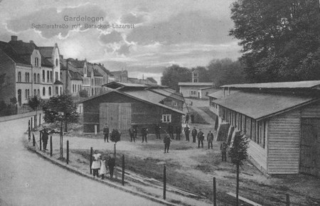 le lazaret du camp de prisonniers de Gardelegen pendant la Première Guerre Mondiale