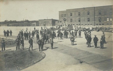 le camp de prisonnier de Münster pendant la Grande Guerre