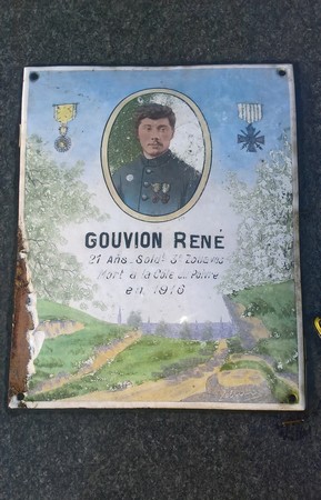 Tombe de René GOUVION au cimetière Saint-Roch de Valenciennes