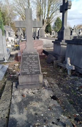 Tombe de Jules REUMONT, un poilu mort pour la France