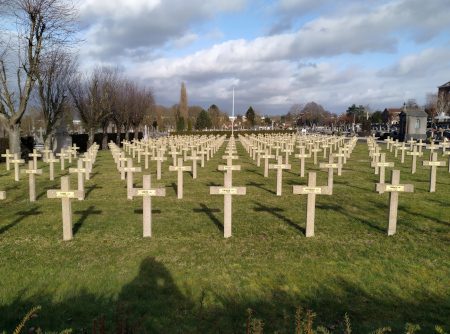 Carré militaire russe du cimetière Saint-Roch à Valenciennes